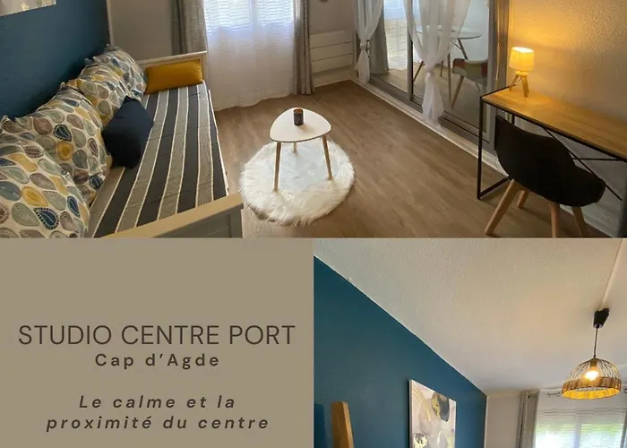 Studio Cosy Centre Port Residence Calme Avec Wifi